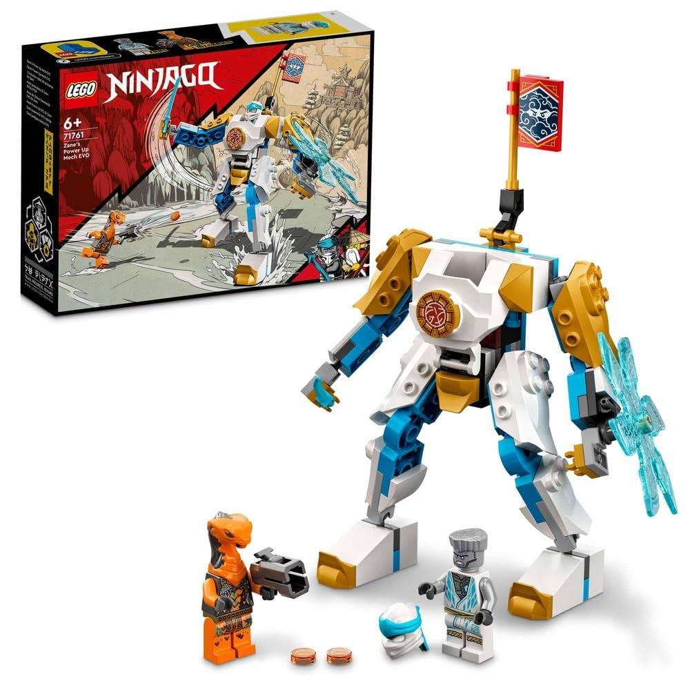 専用まん LEGO NINJAGO 71738 Zane's Titan Mech Battle 840PCS Building